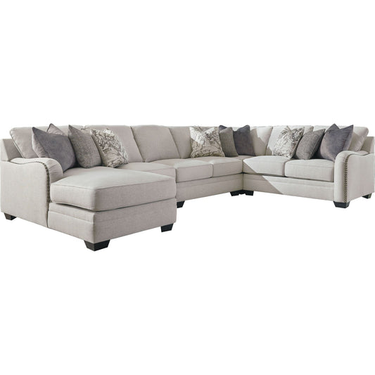 Dellara 5 Piece Sectional with Chaise