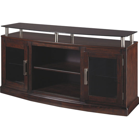 Chanceen TV Stand - Dark Brown