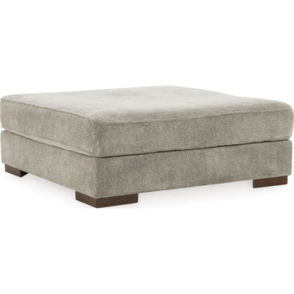 Bayless Oversized Accent Ottoman - Smoke