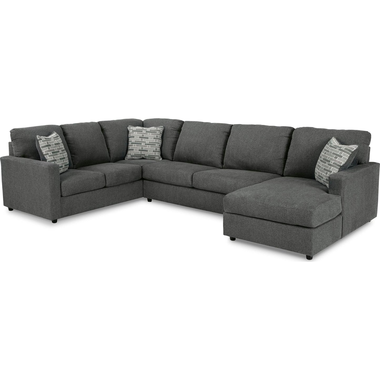 Edenfield 3 Piece Sectional with Chaise