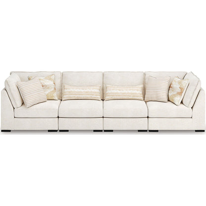 Donelson Creek 4 Piece Sectional - Vanilla