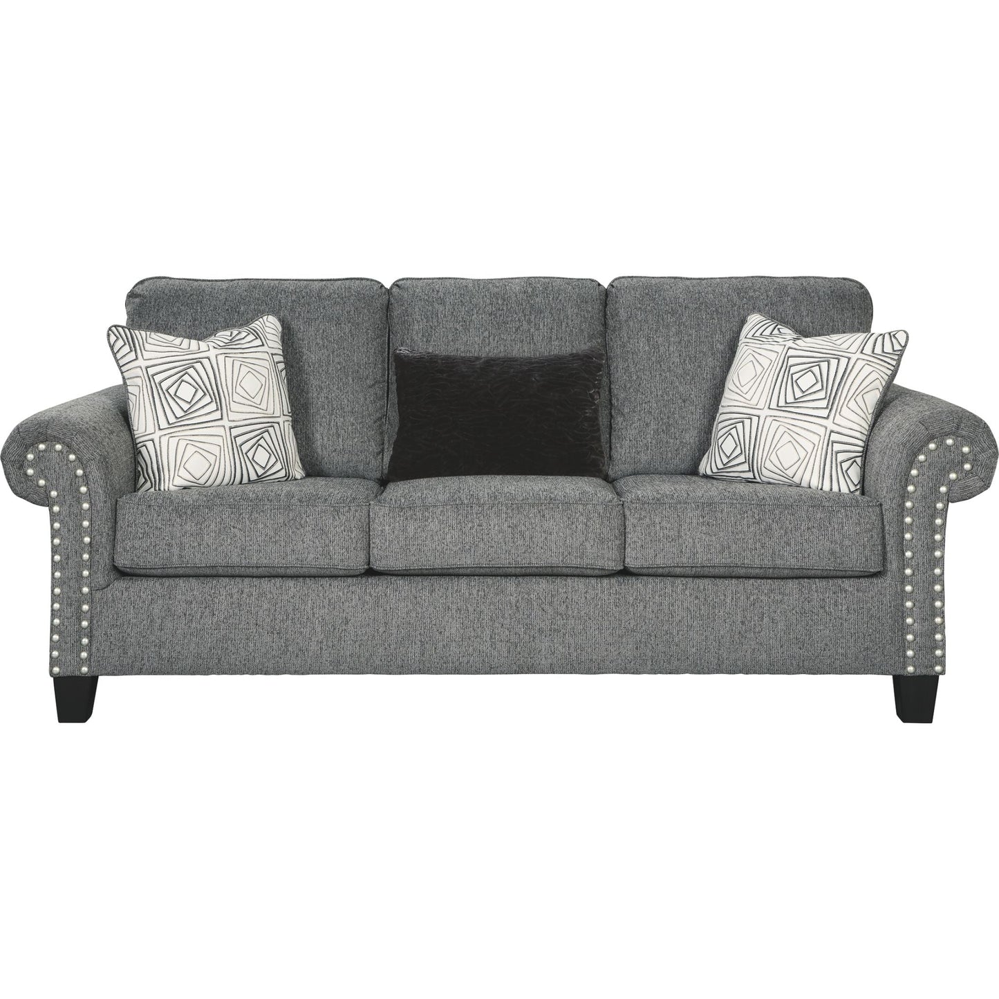 Agleno Sofa - Charcoal