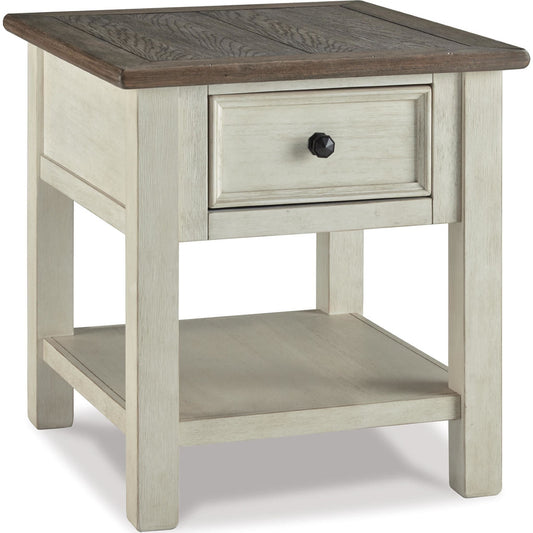 Bolanburg End Table - Two-tone