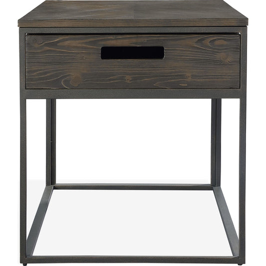 Bradley End Table - Double Fudge