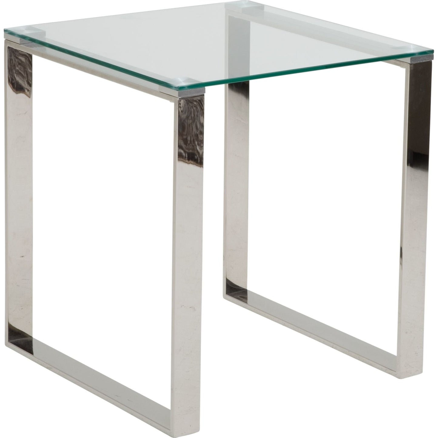 David End Table - Stainless Steel