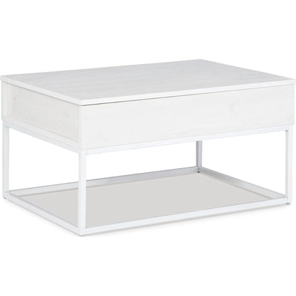Deznee Coffee Table - White