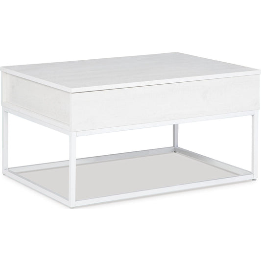 Deznee Coffee Table - White