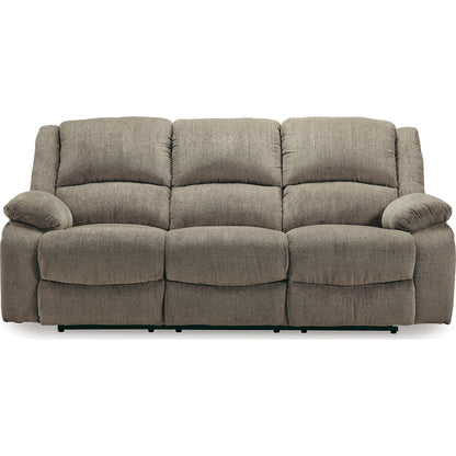 Draycoll Reclining Sofa - Pewter