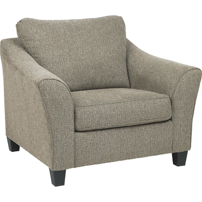 Barnesley Chair and a Half - Platinum
