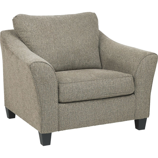 Barnesley Chair and a Half - Platinum