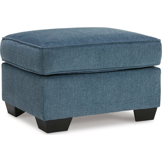 Cashton Ottoman - Blue