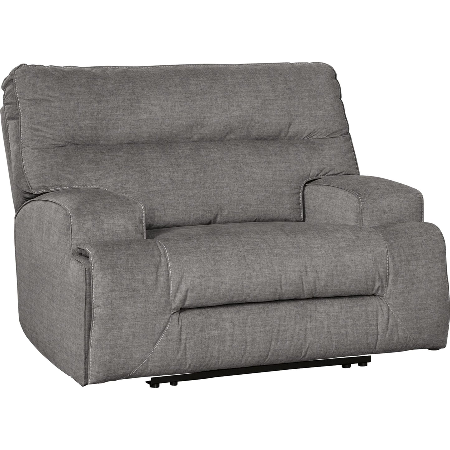 Coombs Wide Seat Recliner - Charcoal