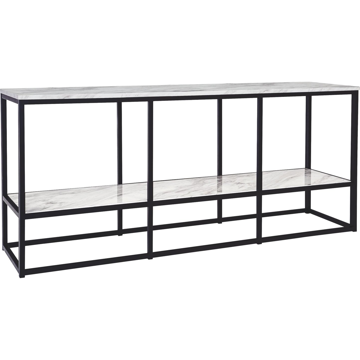 Donnesta TV Stand - Gray/Black