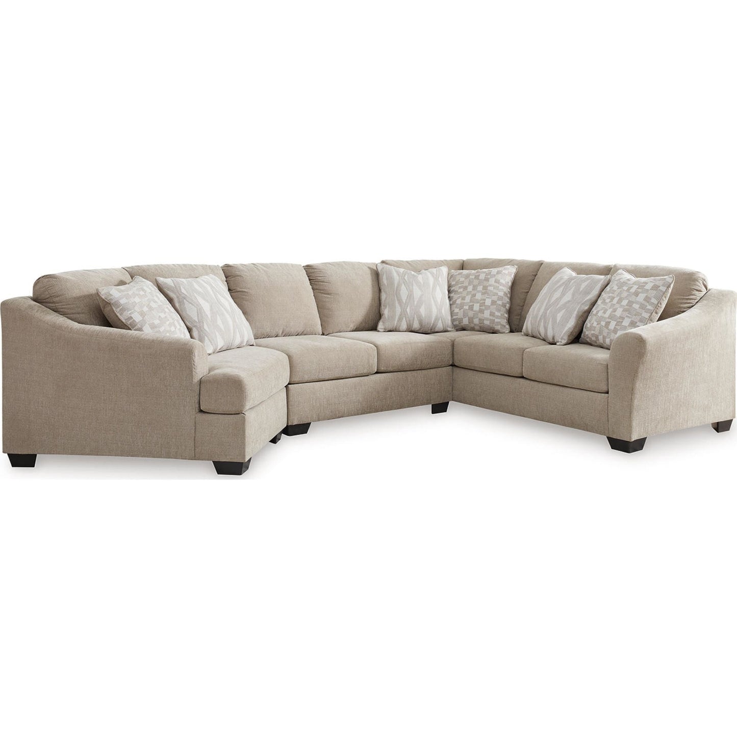 Brogan Bay 3 Piece Sectional with Cuddler