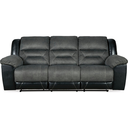 Earhart Reclining Sofa - Slate