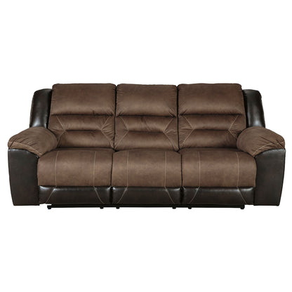 Earhart Reclining Sofa - Chestnut