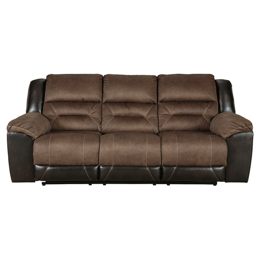 Earhart Reclining Sofa - Chestnut