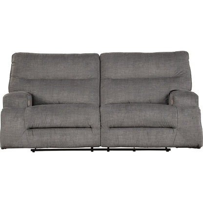 Coombs Power Reclining Sofa - Charcoal