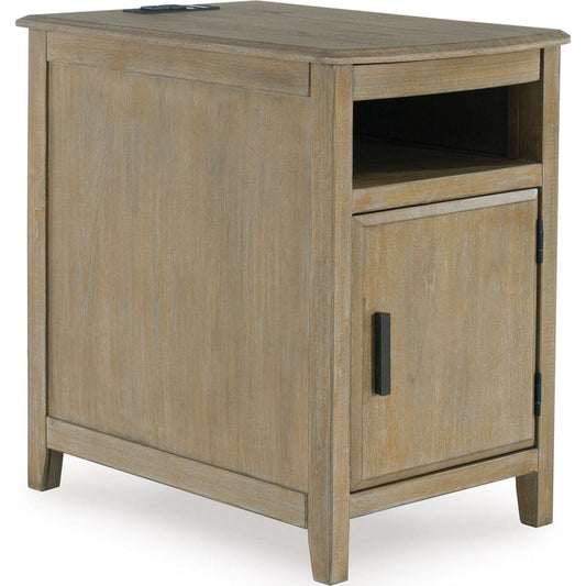 Devonsted Chair Side End Table - Light Brown