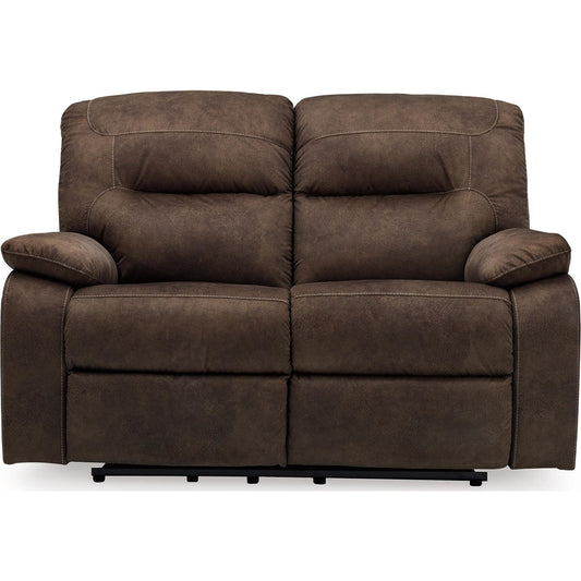 Bolzano Reclining Loveseat - Coffee