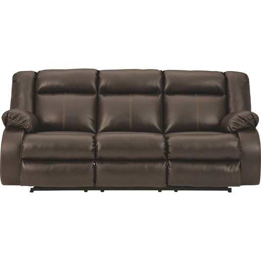 Denoron Power Reclining Sofa - Chocolate