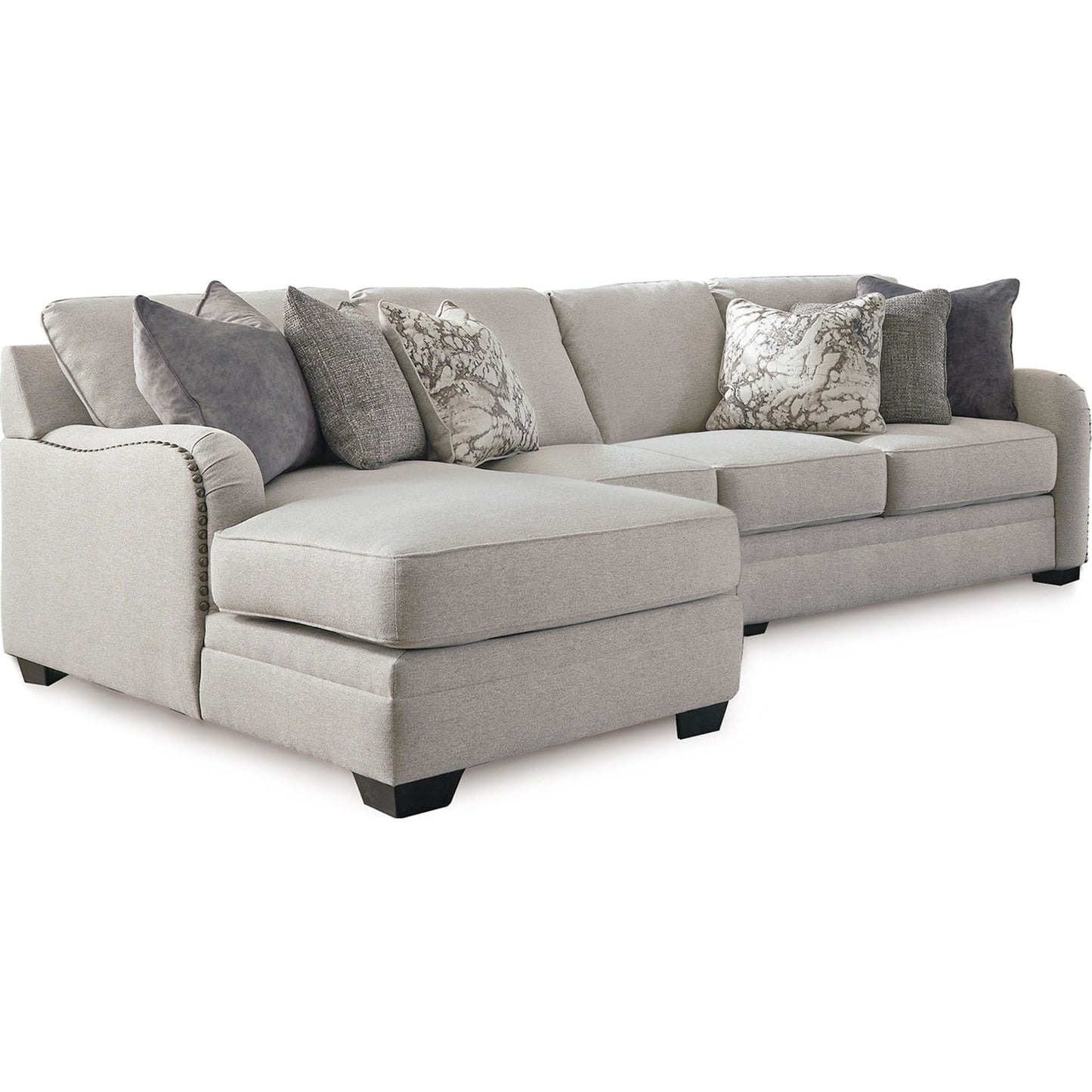 Dellara 3 Piece Sectional with Chaise