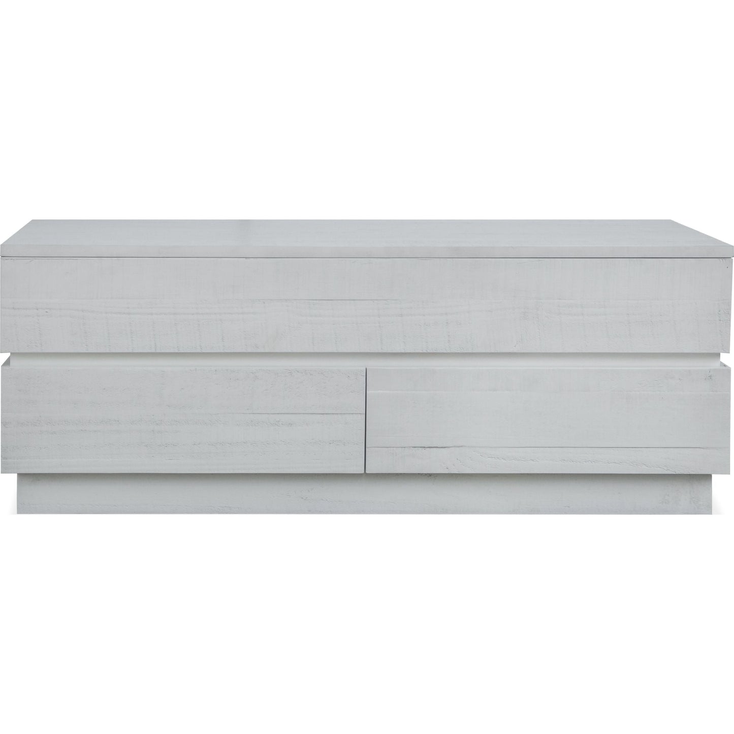 Claudette Coffee Table - Alabaster