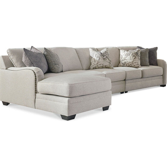 Dellara 3 Piece Sectional with Chaise