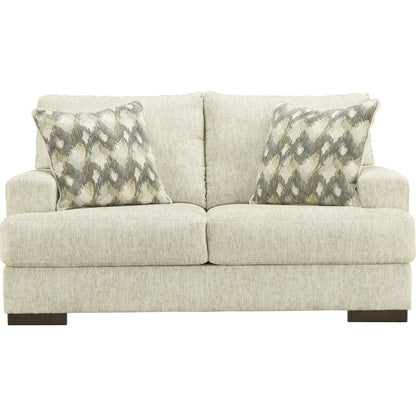 Caretti Loveseat - Parchment