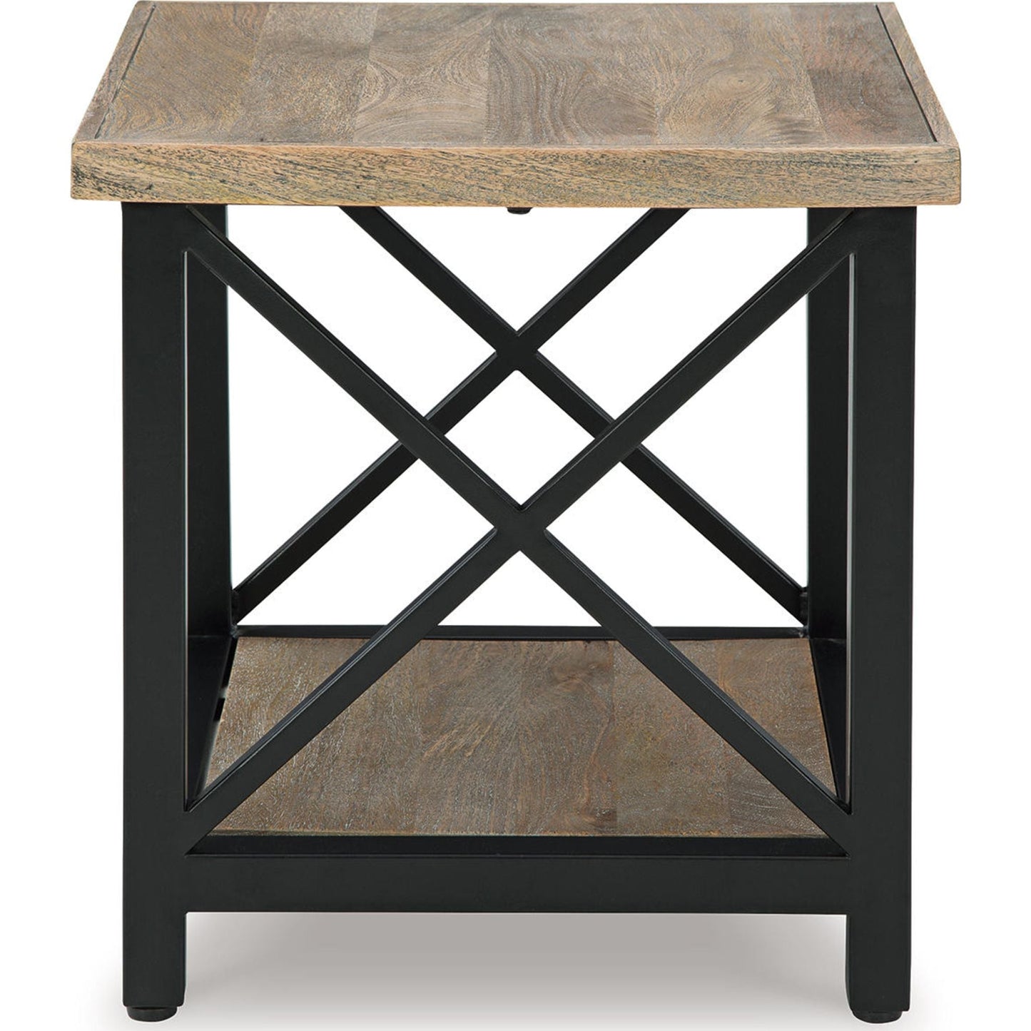 Bristenfort End Table - Brown/Black