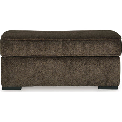 Aylesworth Ottoman - Chocolate