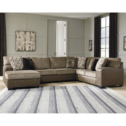 Abalone 3 Piece Sectional with Chaise