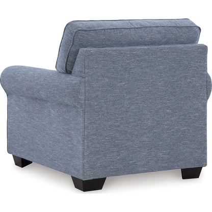 Carissa Manor Chair - Denim