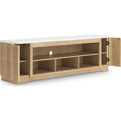 Camdill TV Stand - Light Brown