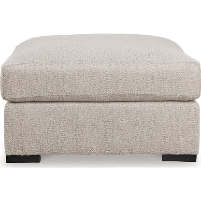 Ballyton Oversized Accent Ottoman - Sand