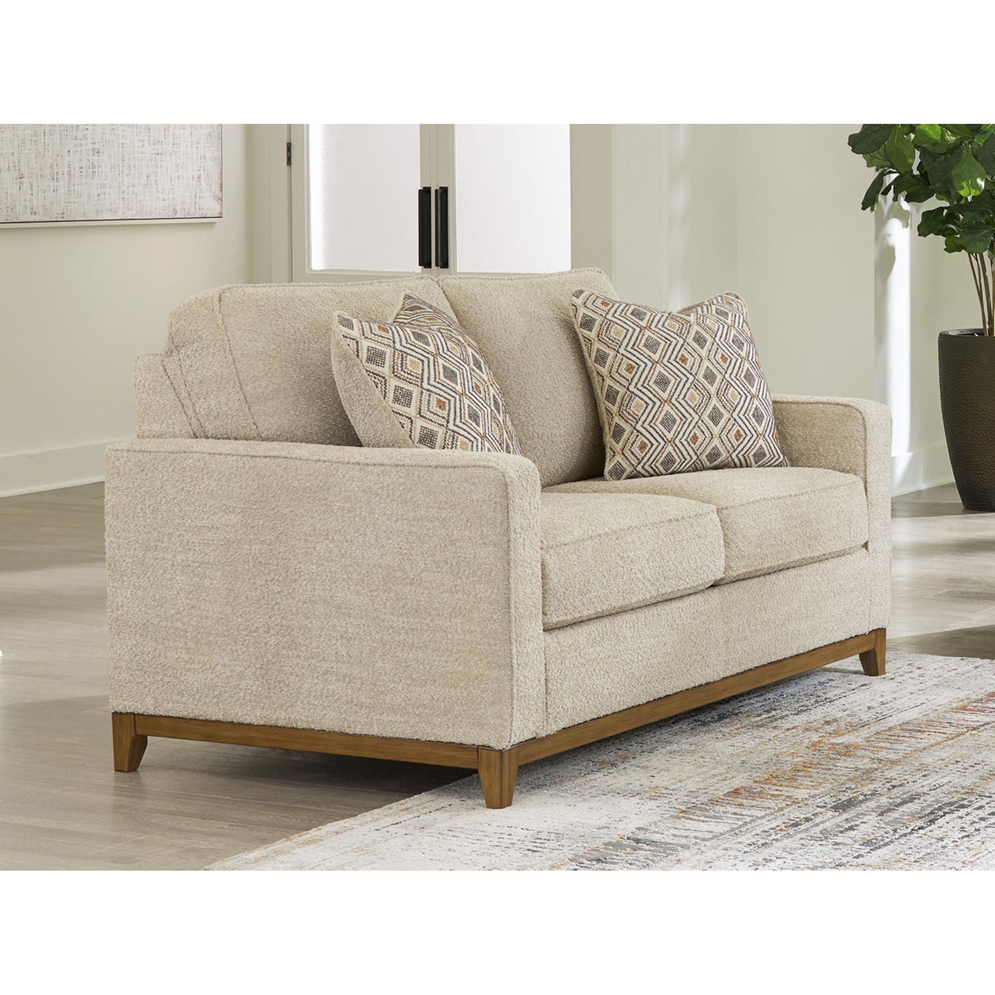 Belle-Point Loveseat - Desert