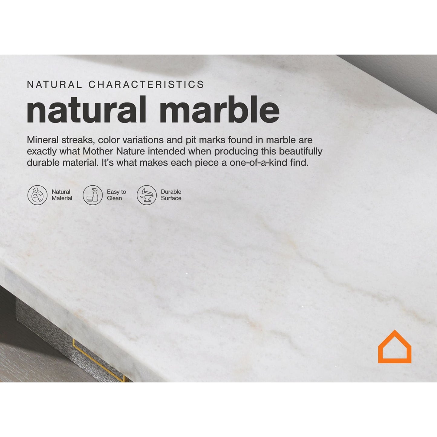 Burkhaus Coffee Table - White/Dark Brown