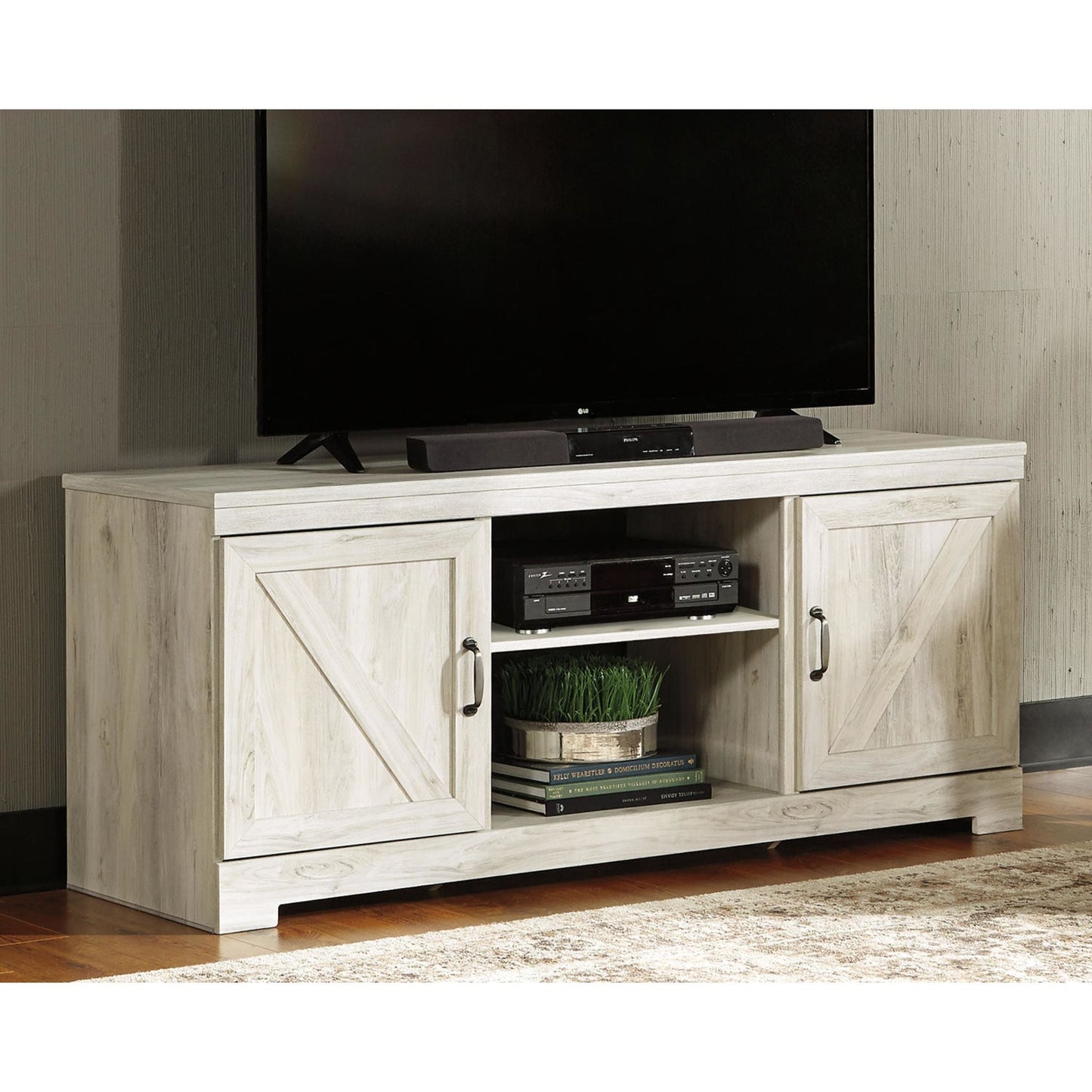 Bellaby TV Stand - Whitewash