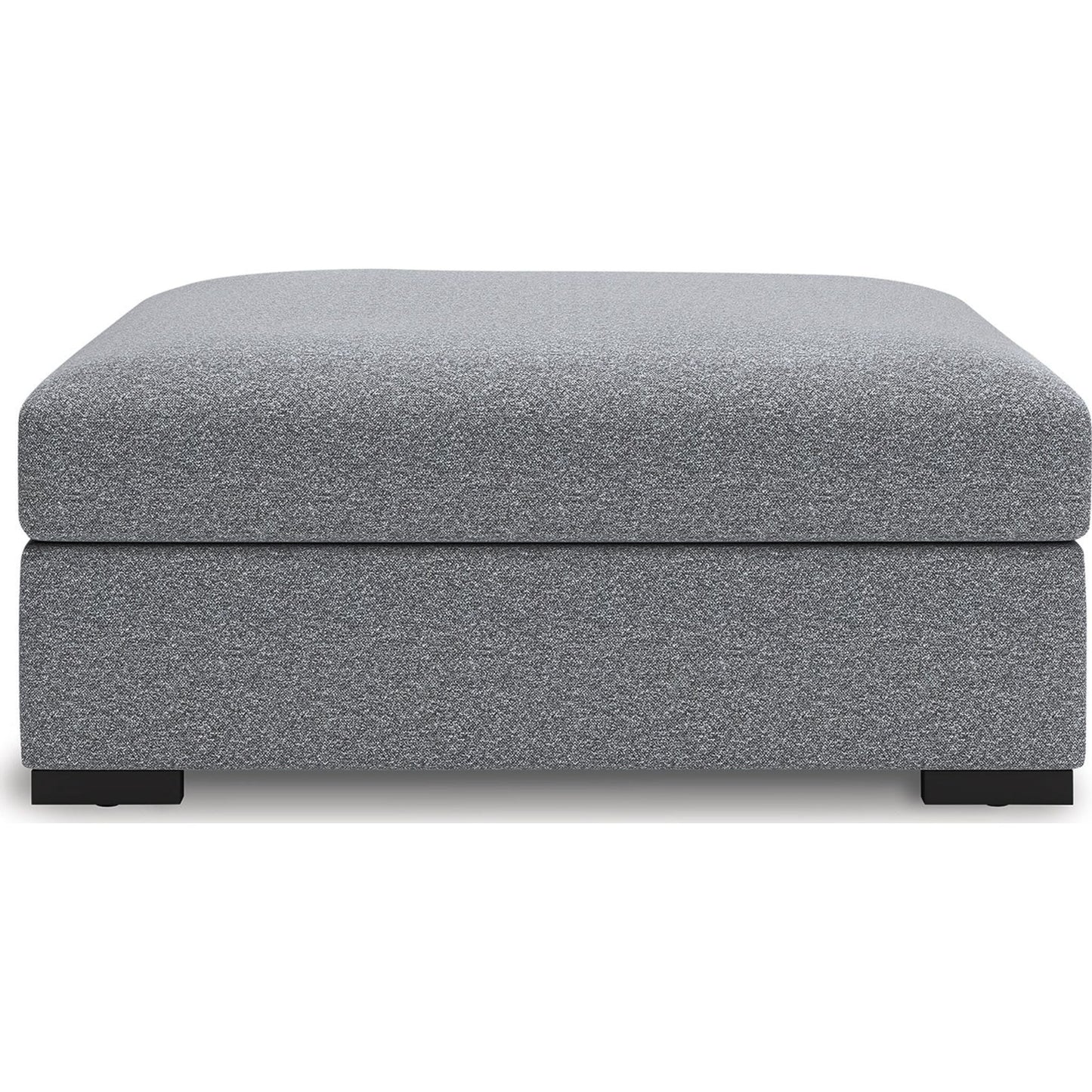Bealton Oversized Accent Ottoman - Salt and Pepper
