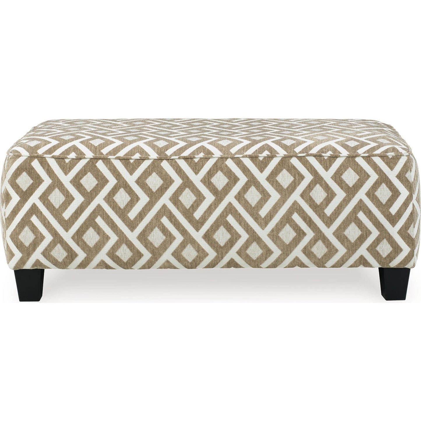 Dovemont Oversized Accent Ottoman - Putty