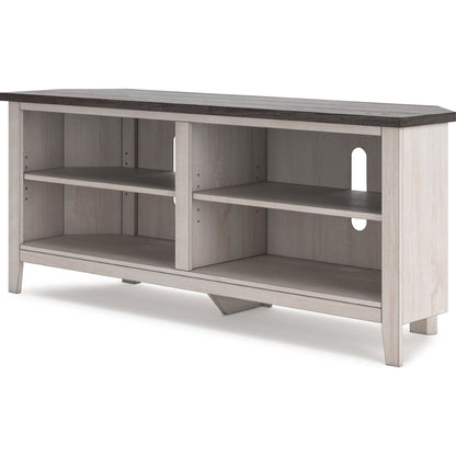 Dorrinson TV Stand - Two-tone