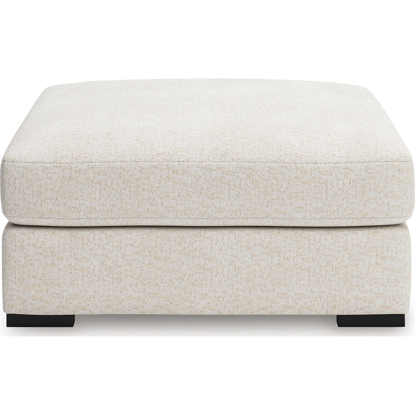 Donelson Creek Oversized Accent Ottoman - Vanilla