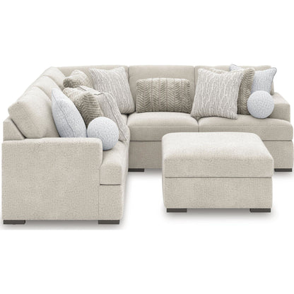 Cuddle Plush 5 Piece Modular Sectional