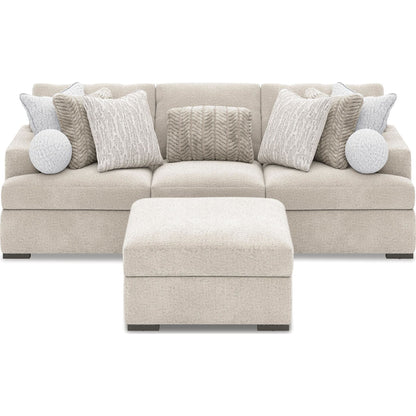 Cuddle Plush 3 Piece Modular Sectional - Arctic