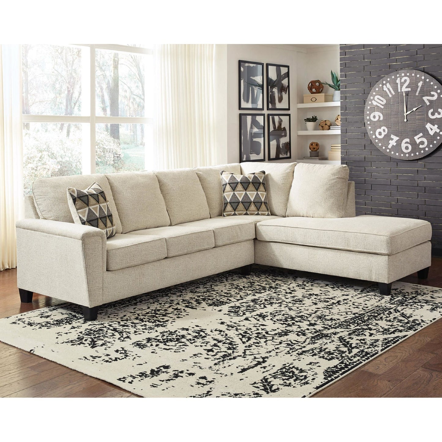 Abinger 2 Piece Sleeper Sectional with Chaise