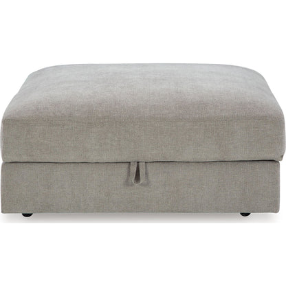 Aslan Court Storage Ottoman - Flax