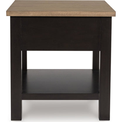 Drazmine End Table - Brown