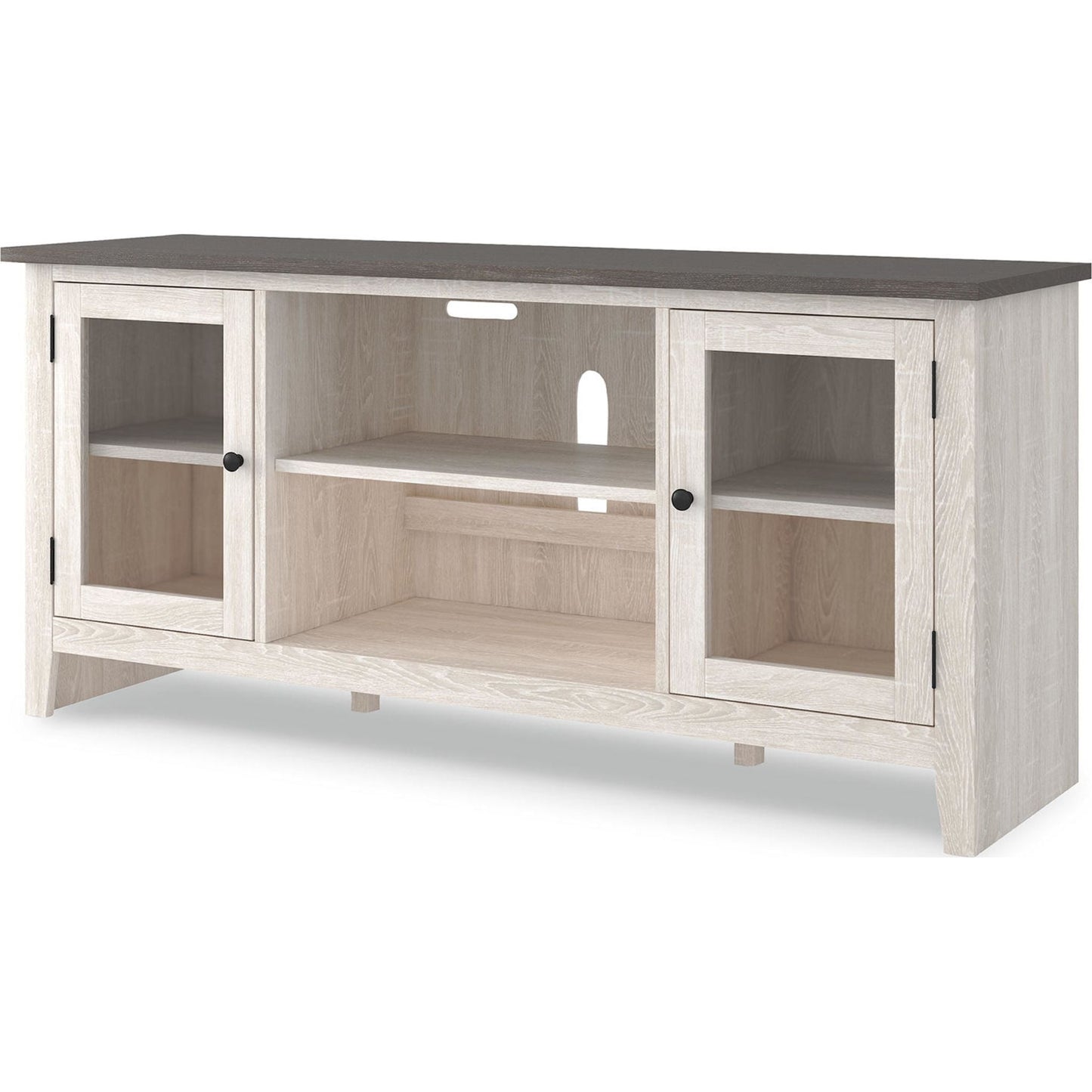 Dorrinson TV Stand - Two-tone