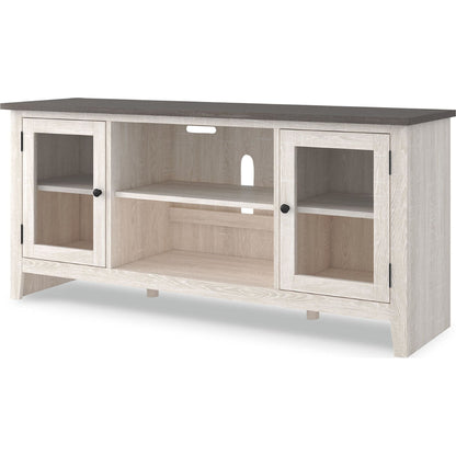 Dorrinson TV Stand - Two-tone
