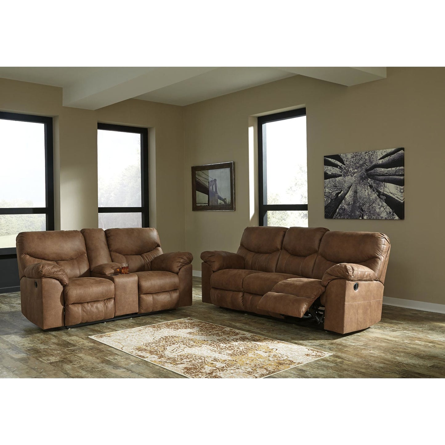 Boxberg Reclining Sofa - Bark